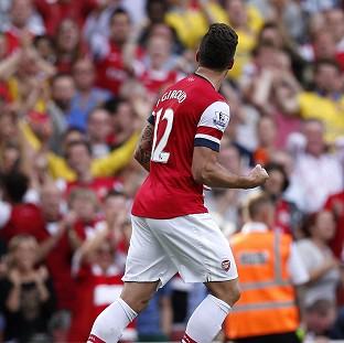 Olivier Giroud netted the winner for Arsenal