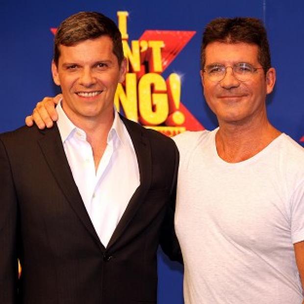 Nigel Harman and Simon Cowell
