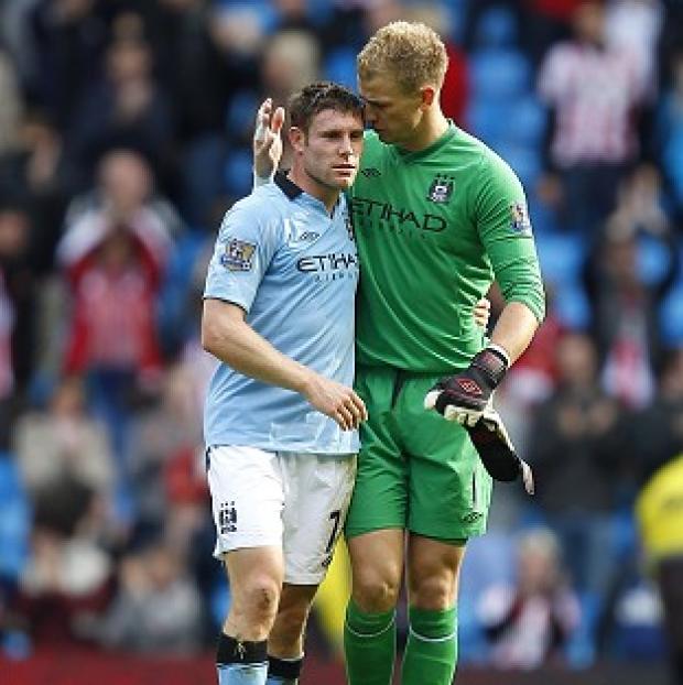 Congleton Guardian: James Milner, left, expects Joe Hart, right, to silence his critics Congleton Guardian: James Milner, left, expects Joe Hart, right, to silence his critics