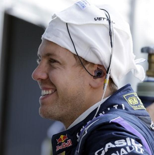Sebastian Vettel was the quickest in second practice (AP)