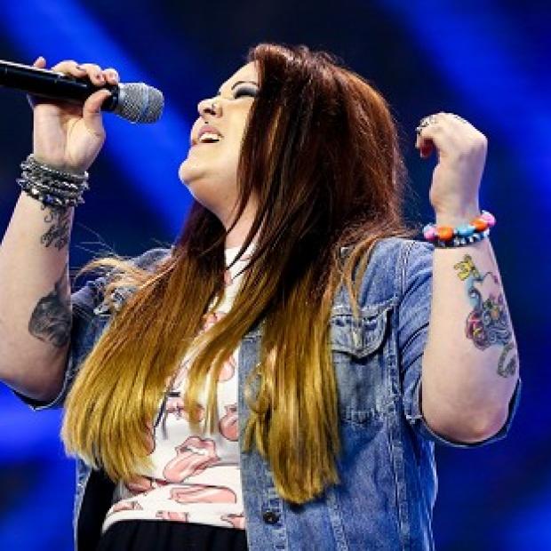 Jade Richards during the auditions for The X Factor