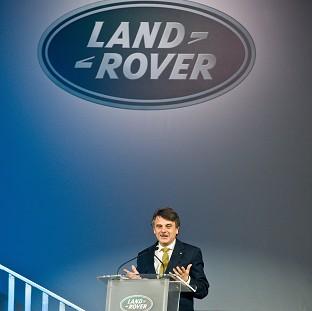 Congleton Guardian: Jaguar Land Rover chief executive Dr Ralf Speth announced job creation plans at the Frankfurt Motor Show Congleton Guardian: Jaguar Land Rover chief executive Dr Ralf Speth announced job creation plans at the Frankfurt Motor Show