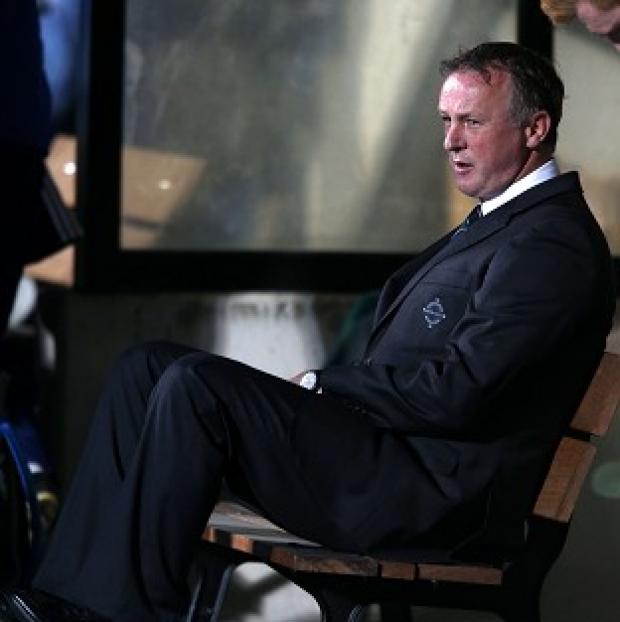 Congleton Guardian: Michael O'Neill said he and the players owe the fans an apology Congleton Guardian: Michael O'Neill said he and the players owe the fans an apology