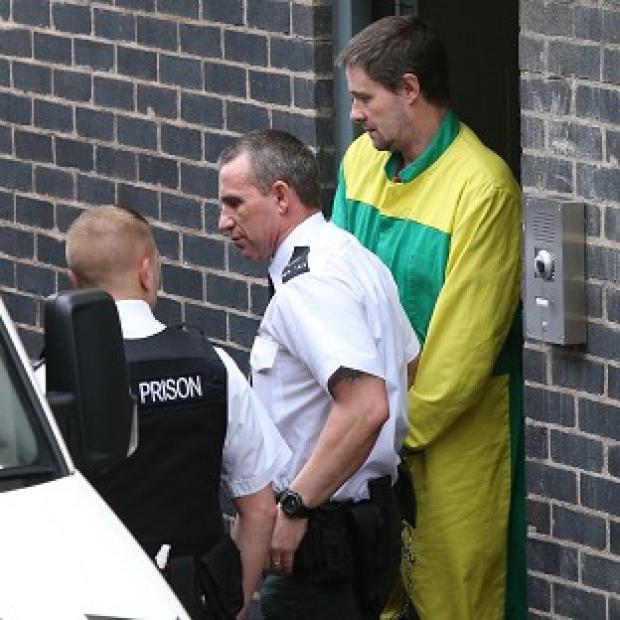 Congleton Guardian: Mark Bridger leaves Mold Crown Court after he was given a whole life sentence for the abduction and murder of schoolgirl April Jones Congleton Guardian: Mark Bridger leaves Mold Crown Court after he was given a whole life sentence for the abduction and murder of schoolgirl April Jones