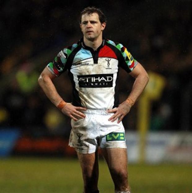 Congleton Guardian: Nick Evans had a night to forget for Harlequins Congleton Guardian: Nick Evans had a night to forget for Harlequins