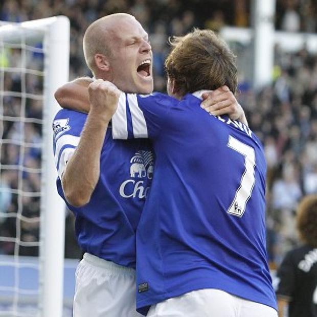 Congleton Guardian: Steven Naismith, left, celebrates his goal with Nikica Jelavic Congleton Guardian: Steven Naismith, left, celebrates his goal with Nikica Jelavic