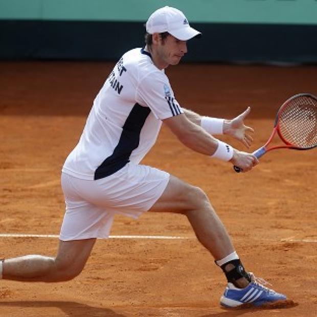 Andy Murray, pictured, defeated Ivan Dodig 6-4 6-2 6-4 in the Davis Cup (AP)