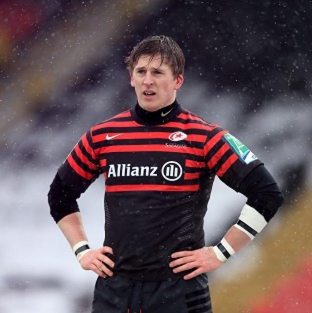 Congleton Guardian: David Strettle scored a pair of tries to help Saracens to victory Congleton Guardian: David Strettle scored a pair of tries to help Saracens to victory