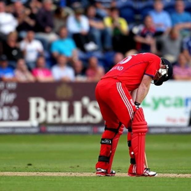 Congleton Guardian: Eoin Morgan felt England failed to do themselves justice with the bat Congleton Guardian: Eoin Morgan felt England failed to do themselves justice with the bat