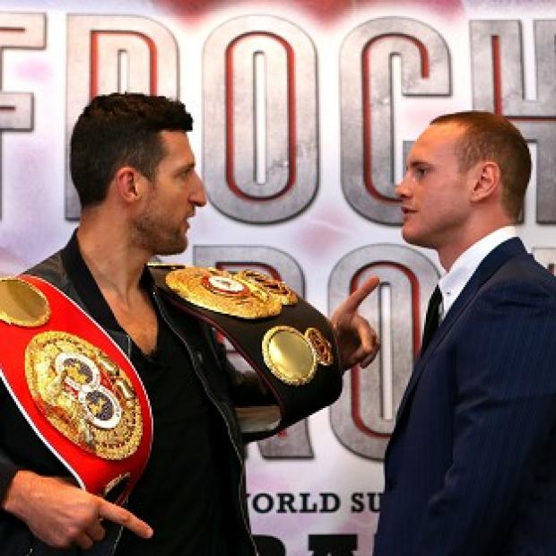 Carl Froch, left, will not let vendettas distract him from the task at hand against George Groves