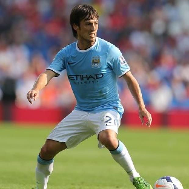 Congleton Guardian: David Silva has been sidelined with a thigh injury Congleton Guardian: David Silva has been sidelined with a thigh injury