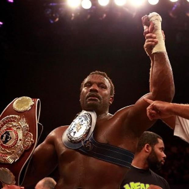 Dereck Chisora, left, is the new European Heavyweight champion