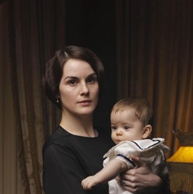 The first episode of the new series of Downton Abbey saw Lady Mary (Michelle Dockery) struggling to cope with her grief