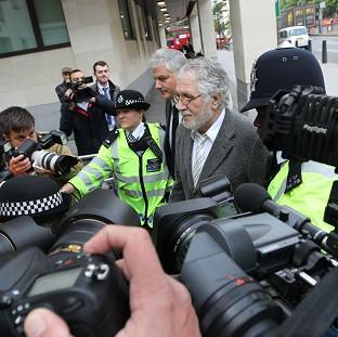 Congleton Guardian: Dave Lee Travis arrives at Westminster Magistrates' Court Congleton Guardian: Dave Lee Travis arrives at Westminster Magistrates' Court