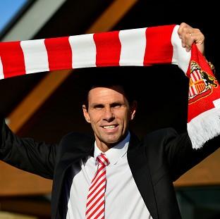 Gus Poyet was confirmed as the new Sunderland boss on a two-year contract on Tuesday
