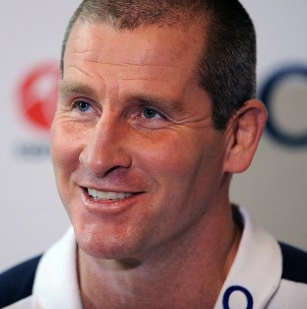 Stuart Lancaster, pictured, says Alex Corbisiero will have a couple of weeks' rehab