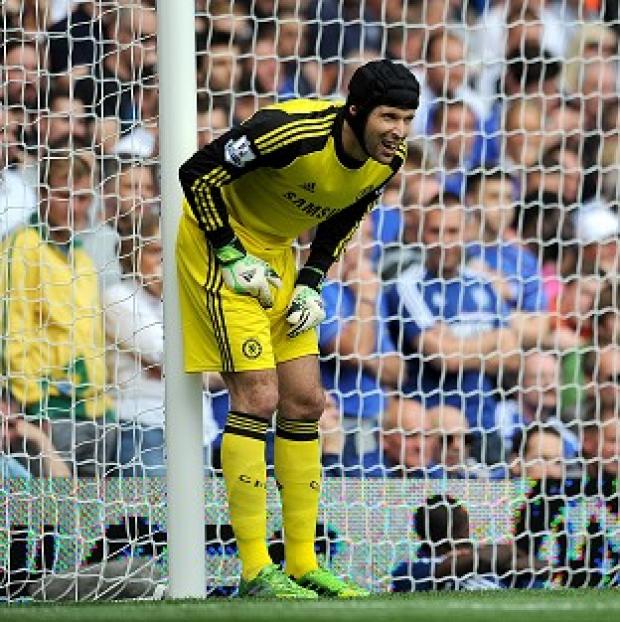 Petr Cech thought Chelsea's controversial goal should have been awarded