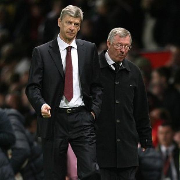 Arsene Wenger, left, is also looking forward to seeing what Sir Alex Ferguson, right, reveals in his book