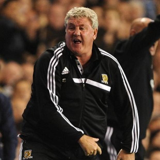 Steve Bruce, pictured, felt referee Michael Oliver was wrong to award Tottenham a penalty