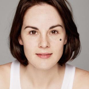 Congleton Guardian: Michelle Dockery is supporting this year's BearFaced campaign Congleton Guardian: Michelle Dockery is supporting this year's BearFaced campaign