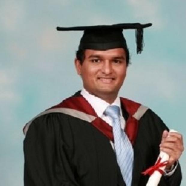 Thavisha Lakindu Peiris was stabbed to death as he made his final pizza delivery before starting a career as an IT consultant (South Yorkshire Police/PA)