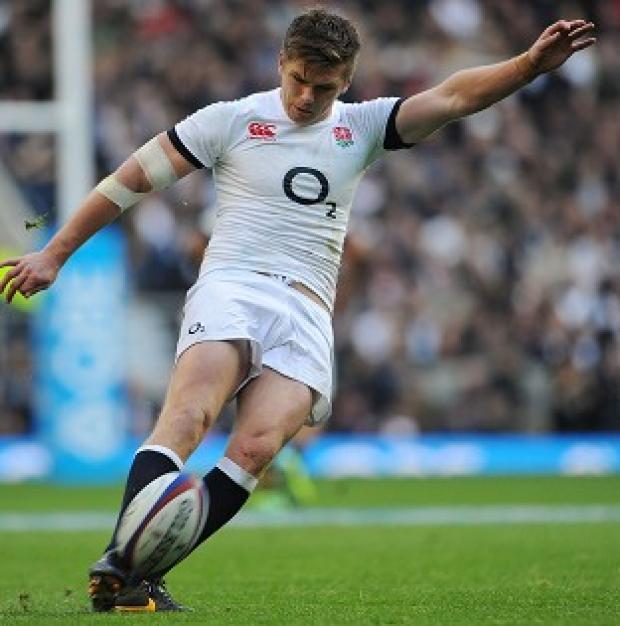 Congleton Guardian: Owen Farrell scored a try and kicked 10 points Congleton Guardian: Owen Farrell scored a try and kicked 10 points