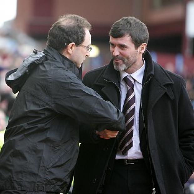 Martin O'Neill, left, and Roy Keane look set to join forces