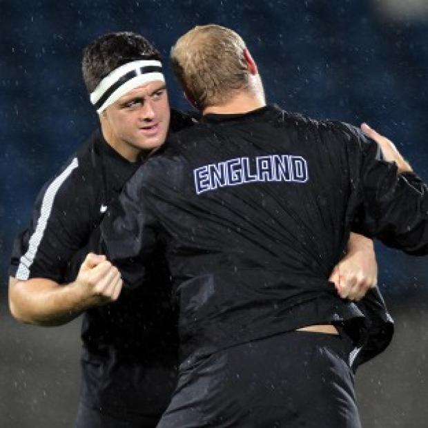 Congleton Guardian: Andrew Sheridan, left, might have to stop playing rugby Congleton Guardian: Andrew Sheridan, left, might have to stop playing rugby
