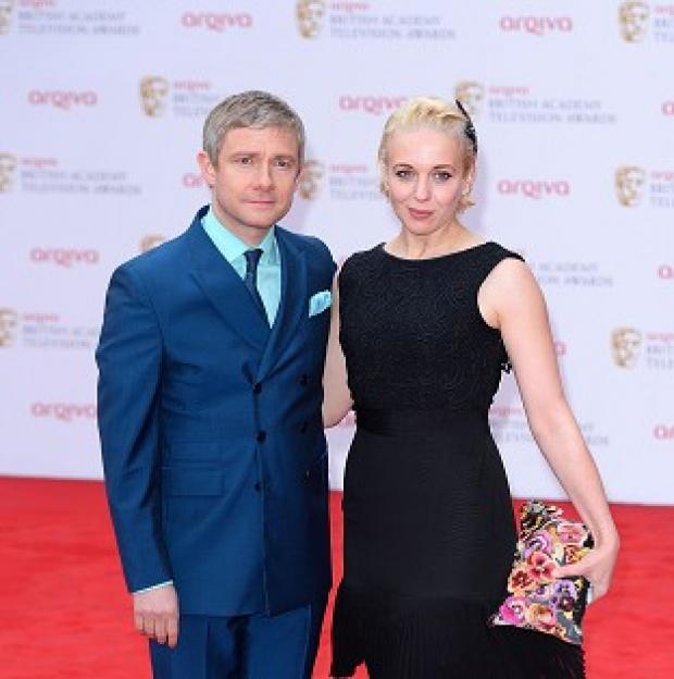 Congleton Guardian: Martin Freeman and Amanda Abbingdon are part of the Sherlock cast for series three Congleton Guardian: Martin Freeman and Amanda Abbingdon are part of the Sherlock cast for series three