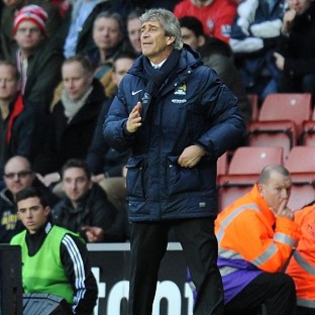 Congleton Guardian: Manuel Pellegrini's side have an outside chance of topping their Champions League group Congleton Guardian: Manuel Pellegrini's side have an outside chance of topping their Champions League group