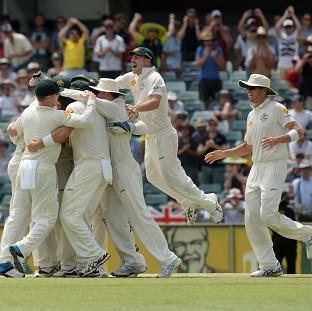 Congleton Guardian: Australia won by 150 runs in Perth to win back the Ashes Congleton Guardian: Australia won by 150 runs in Perth to win back the Ashes