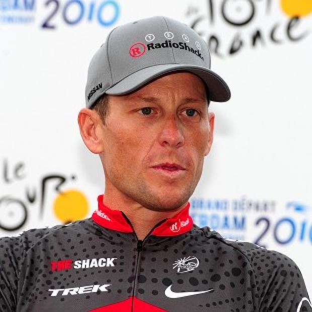 Congleton Guardian: Lance Armstrong was banned from cycling for life and stripped of his Tour de France titles last year Congleton Guardian: Lance Armstrong was banned from cycling for life and stripped of his Tour de France titles last year