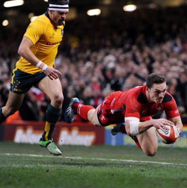 Congleton Guardian: George North, right, featured in Wales' 30-26 defeat to Australia on November 30 Congleton Guardian: George North, right, featured in Wales' 30-26 defeat to Australia on November 30