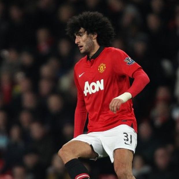 Congleton Guardian: Marouane Fellaini is set to be out for six weeks Congleton Guardian: Marouane Fellaini is set to be out for six weeks