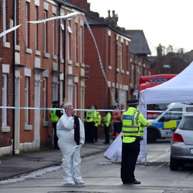 Congleton Guardian: Police attend the scene in Chorley after the body of a man was found. Congleton Guardian: Police attend the scene in Chorley after the body of a man was found.
