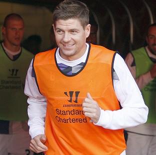 Congleton Guardian: Steven Gerrard has set his sights on a top-four finish this season Congleton Guardian: Steven Gerrard has set his sights on a top-four finish this season
