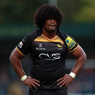 Congleton Guardian: Ashley Johnson crossed for one of Wasps' two tries Congleton Guardian: Ashley Johnson crossed for one of Wasps' two tries
