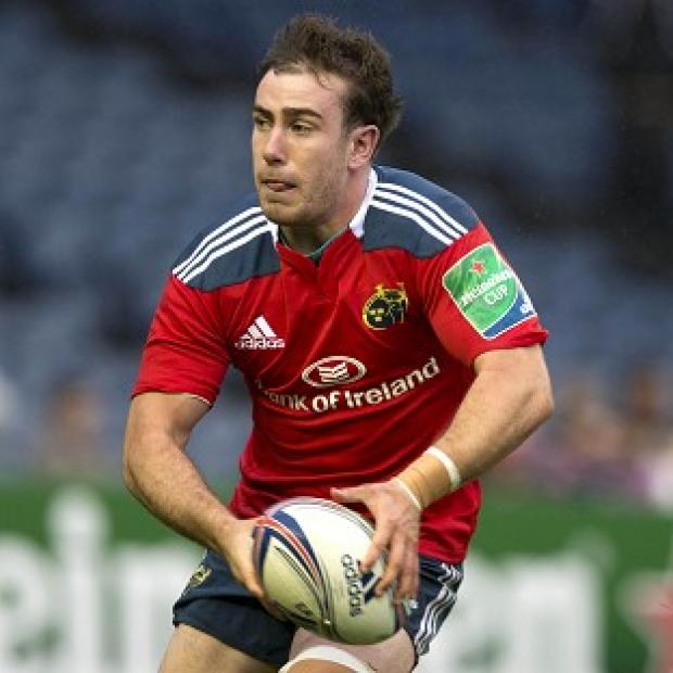 Congleton Guardian: JJ Hanrahan scored all of Munster's points Congleton Guardian: JJ Hanrahan scored all of Munster's points