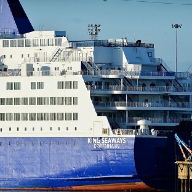 Congleton Guardian: DFDS Seaways ferry King Seaways, berthed at the Port of Tyne passenger terminal after a fire on board sparked an emergency rescue and forced it to return to Newcastle. Congleton Guardian: DFDS Seaways ferry King Seaways, berthed at the Port of Tyne passenger terminal after a fire on board sparked an emergency rescue and forced it to return to Newcastle.