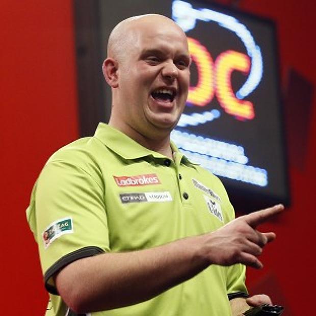 Congleton Guardian: Michael van Gerwen has reached the final for the second successive year Congleton Guardian: Michael van Gerwen has reached the final for the second successive year