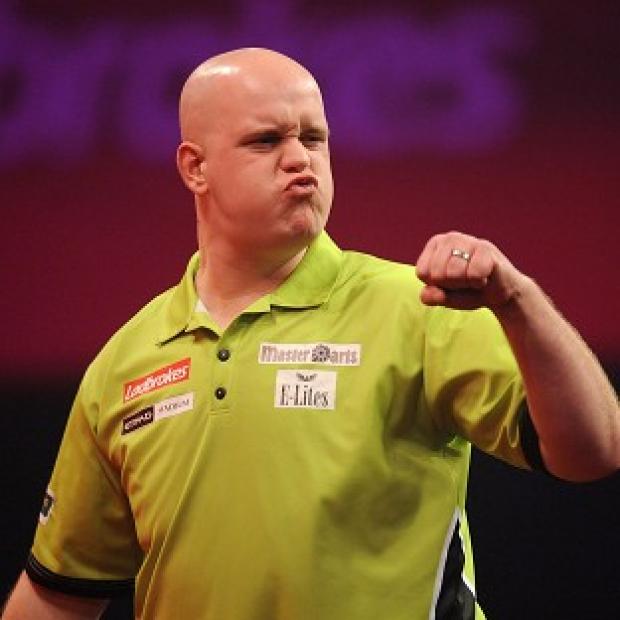 Congleton Guardian: Michael Van Gerwen triumphed at Alexandra Palace Congleton Guardian: Michael Van Gerwen triumphed at Alexandra Palace