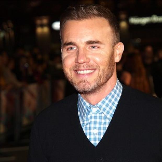 Congleton Guardian: Gary Barlow came second to the fireworks display on New Year's Eve Congleton Guardian: Gary Barlow came second to the fireworks display on New Year's Eve
