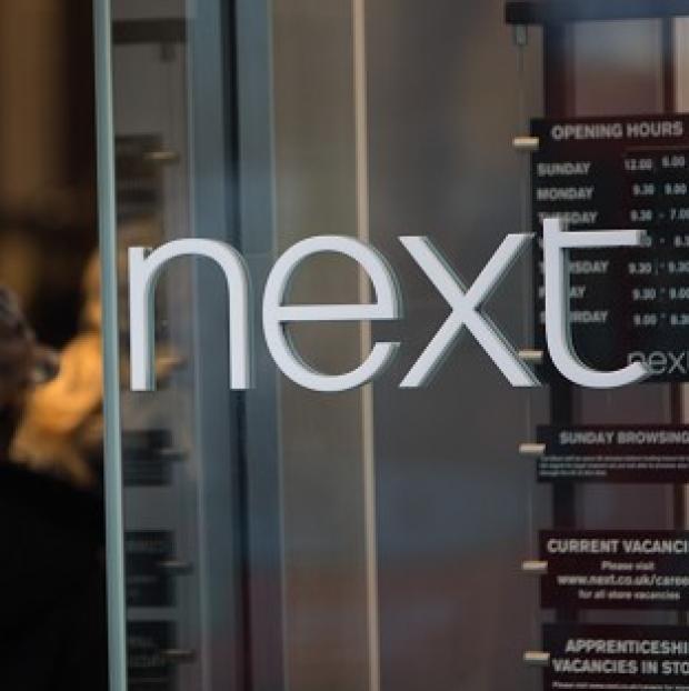 Congleton Guardian: Fashion chain Next said sales were strong in the run-up to Christmas Congleton Guardian: Fashion chain Next said sales were strong in the run-up to Christmas