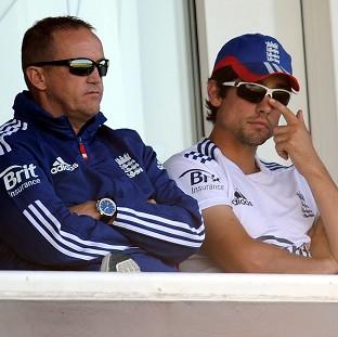 Congleton Guardian: Andy Flower, left, and Alastair Cook, right, have both been backed to remain in their roles Congleton Guardian: Andy Flower, left, and Alastair Cook, right, have both been backed to remain in their roles