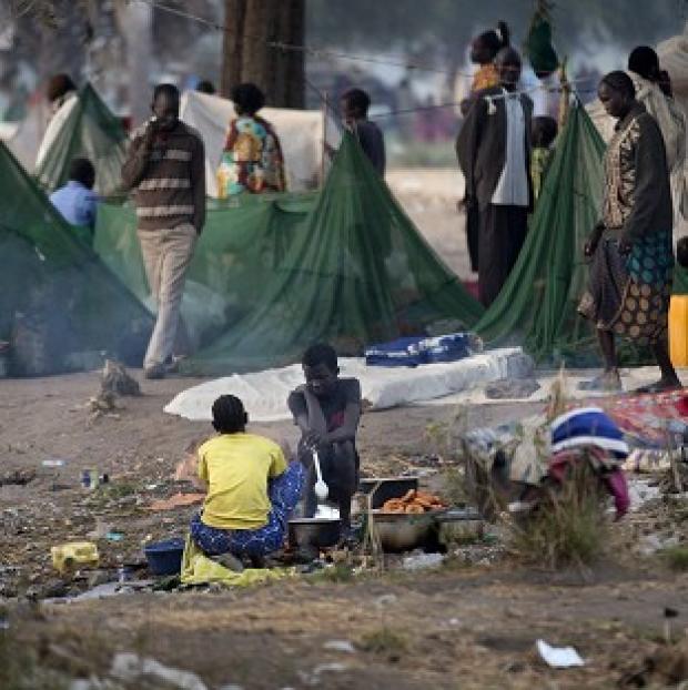 Congleton Guardian: Thousands of families have had to leave their homes due to fighting in South Sudan. Congleton Guardian: Thousands of families have had to leave their homes due to fighting in South Sudan.