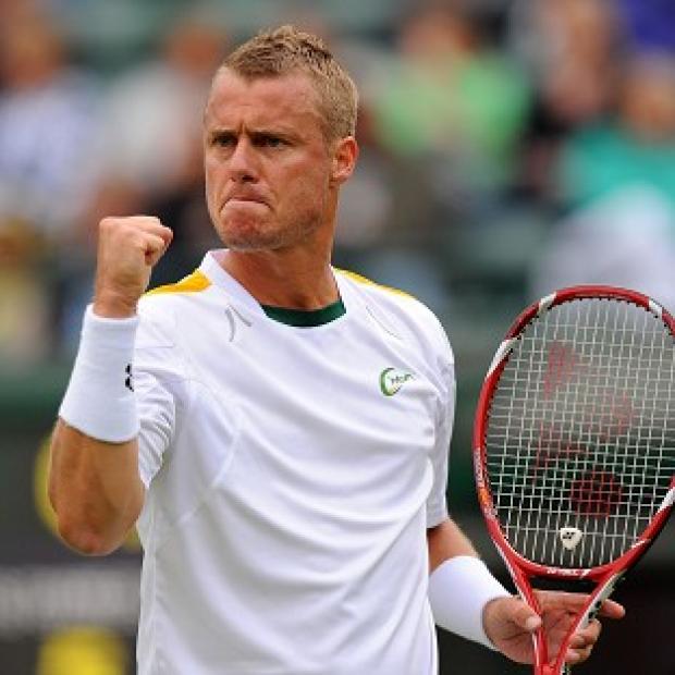 Congleton Guardian: Lleyton Hewitt, pictured, stunned Roger Federer Congleton Guardian: Lleyton Hewitt, pictured, stunned Roger Federer