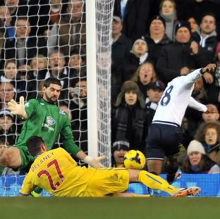 Congleton Guardian: Jermain Defoe, right, was on target at White Hart Lane Congleton Guardian: Jermain Defoe, right, was on target at White Hart Lane