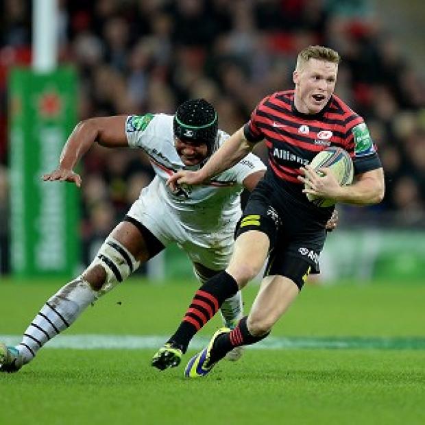 Congleton Guardian: Chris Ashton went over for the only try of the game Congleton Guardian: Chris Ashton went over for the only try of the game