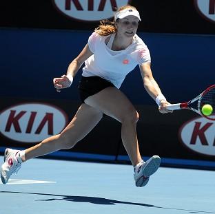 Congleton Guardian: Ekaterina Makarova, pictured, got the better of Venus Williams in Melbourne, winning 2-6 6-4 6-4 (AP) Congleton Guardian: Ekaterina Makarova, pictured, got the better of Venus Williams in Melbourne, winning 2-6 6-4 6-4 (AP)