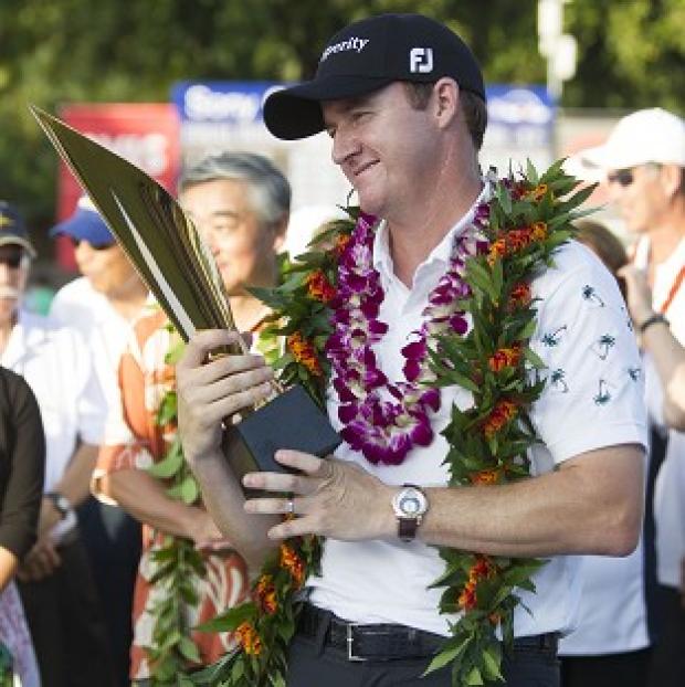 Congleton Guardian: Jimmy Walker, pictured, edged out Chris Kirk by a single shot to win the Sony Open (AP) Congleton Guardian: Jimmy Walker, pictured, edged out Chris Kirk by a single shot to win the Sony Open (AP)